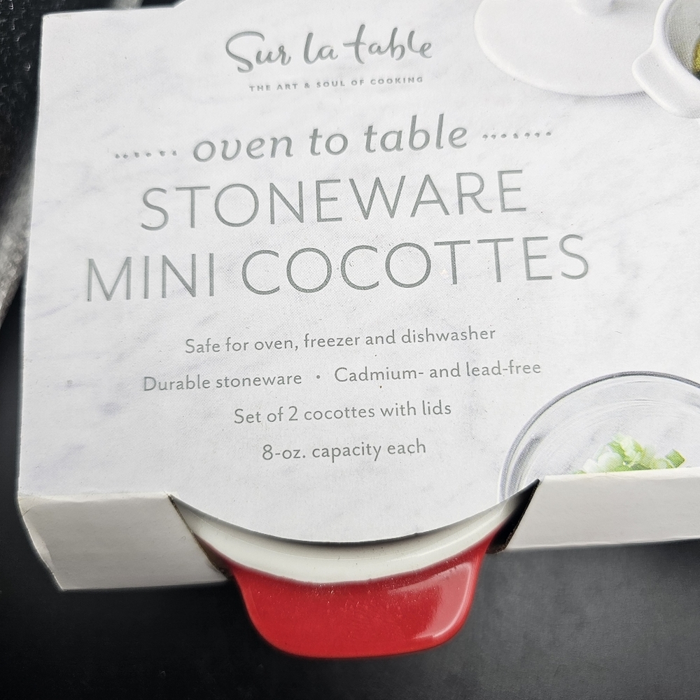 Sur La Table Stoneware Cocotte, 8 Oz - Picture 3 of 7